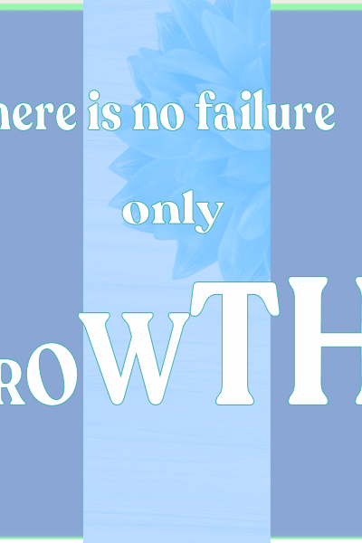 failure brings growth