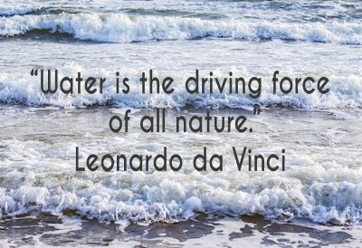 water quote 3 Leonardo