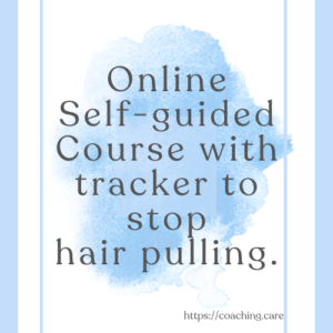 self -guided stop hair pulling course