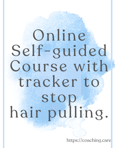 self -guided stop hair pulling course