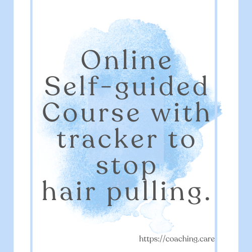 online course with tracker to stop hair pulling